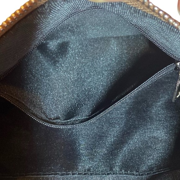 Brown Studded Boho Faux Suede Shoulder Bag Adjustable Crossbody - Picture 9 of 9